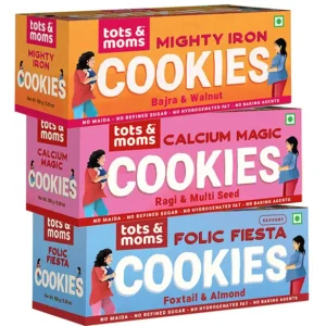 Tots & Moms Trio Nutrition Cookies