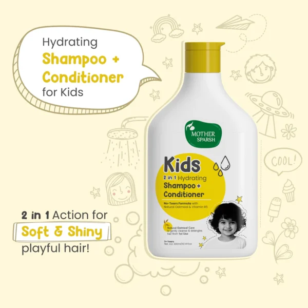 Hydrating Shampoo & Conditioner for Kids - Image 3