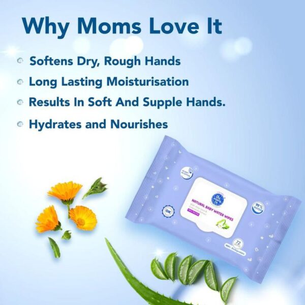 Natural Baby Water Wipes - Image 3